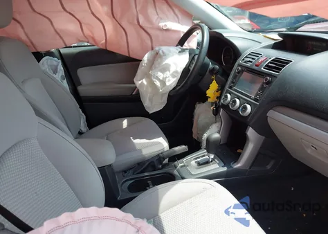 2016 Subaru Forester 2.5I from USA, damaged, VIN JF2SJABC0GH502149